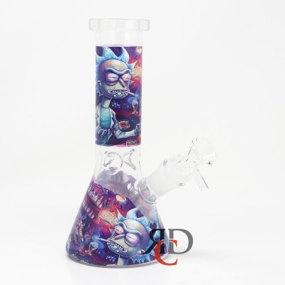 WATER PIPE BEAKER GLOW IN DARK WP10005 1CT